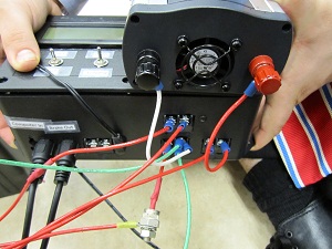 The Connection Panel of the Electrek Controller